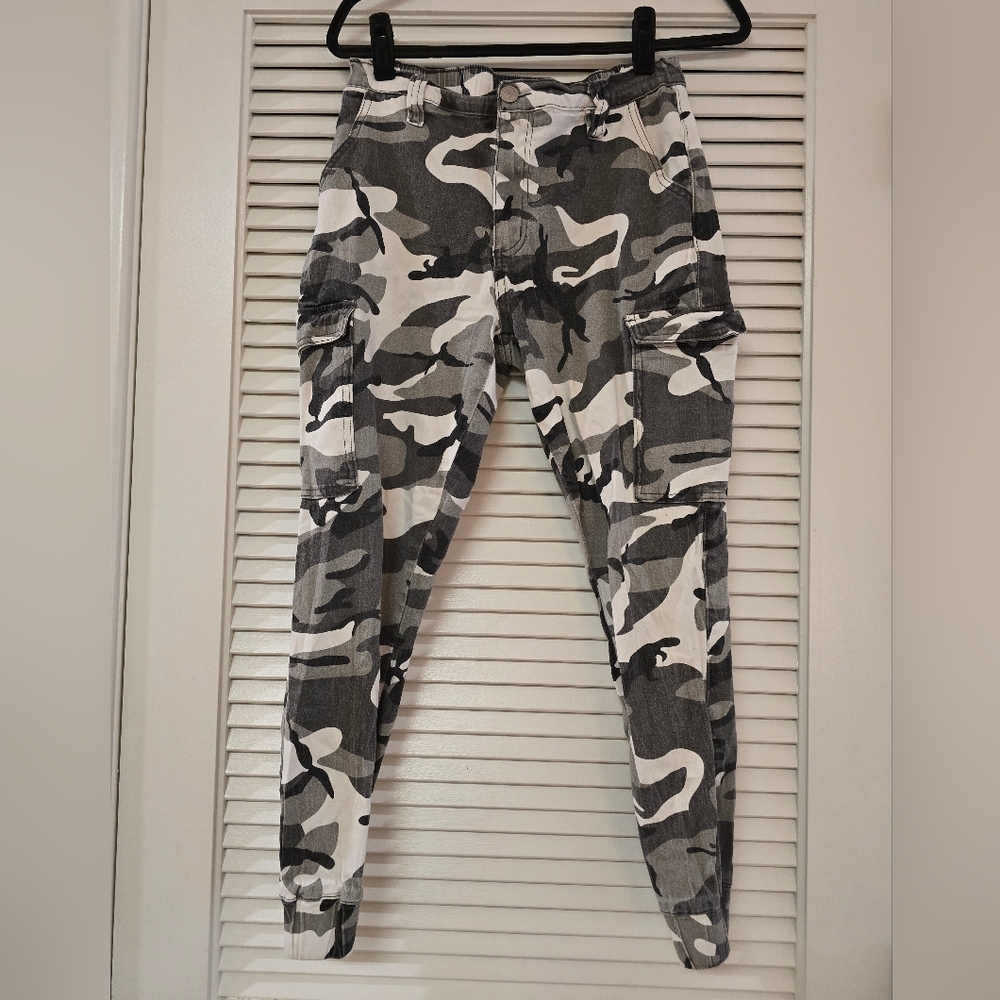 Almost Famous - Cargo Jogger Cotton Pants With Pockets